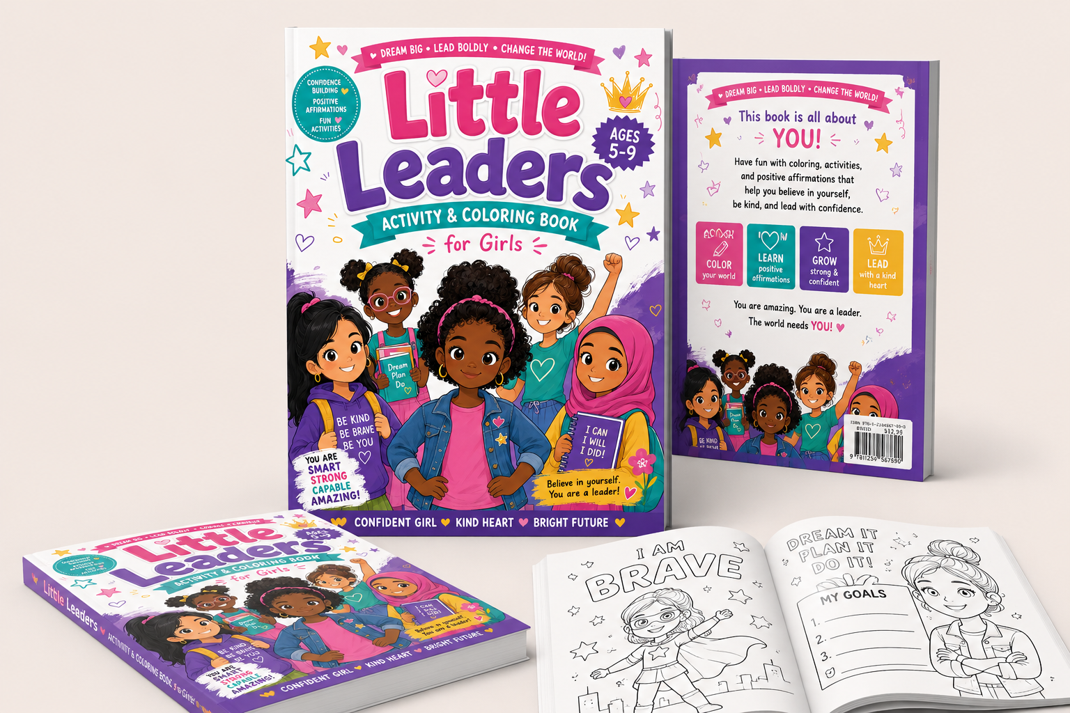 Little Leaders Activity & Coloring Book for Girls