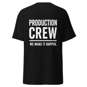 Production Crew Essential Tee | Tune Vox Entertainment