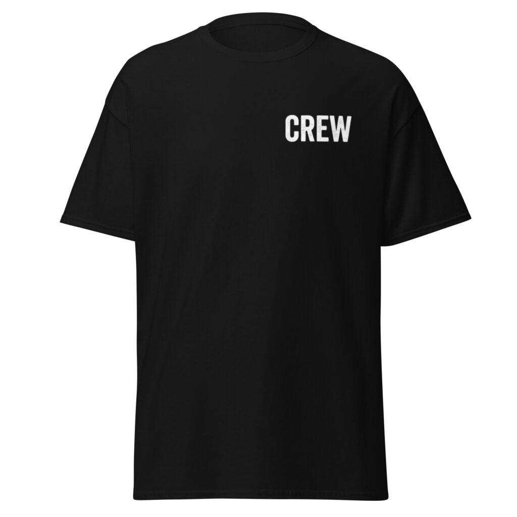 Production Crew Essential Tee | Tune Vox Entertainment