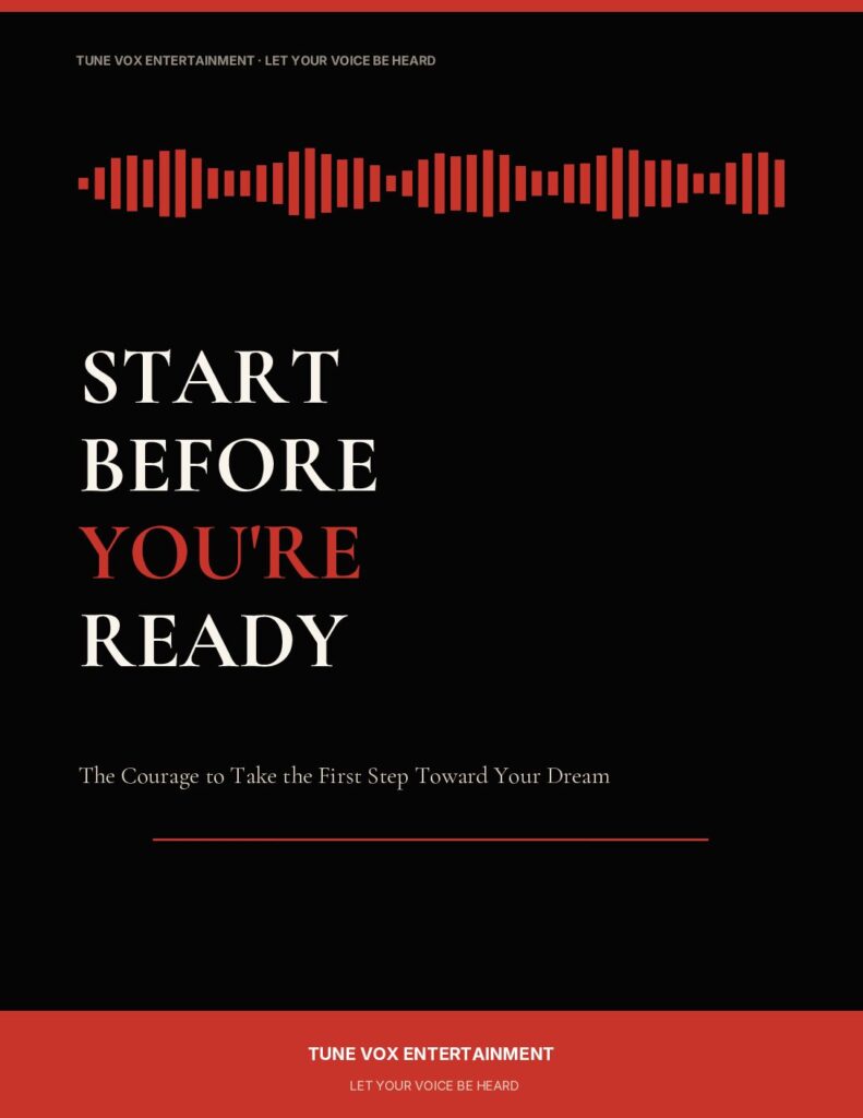 Start Before You're Ready