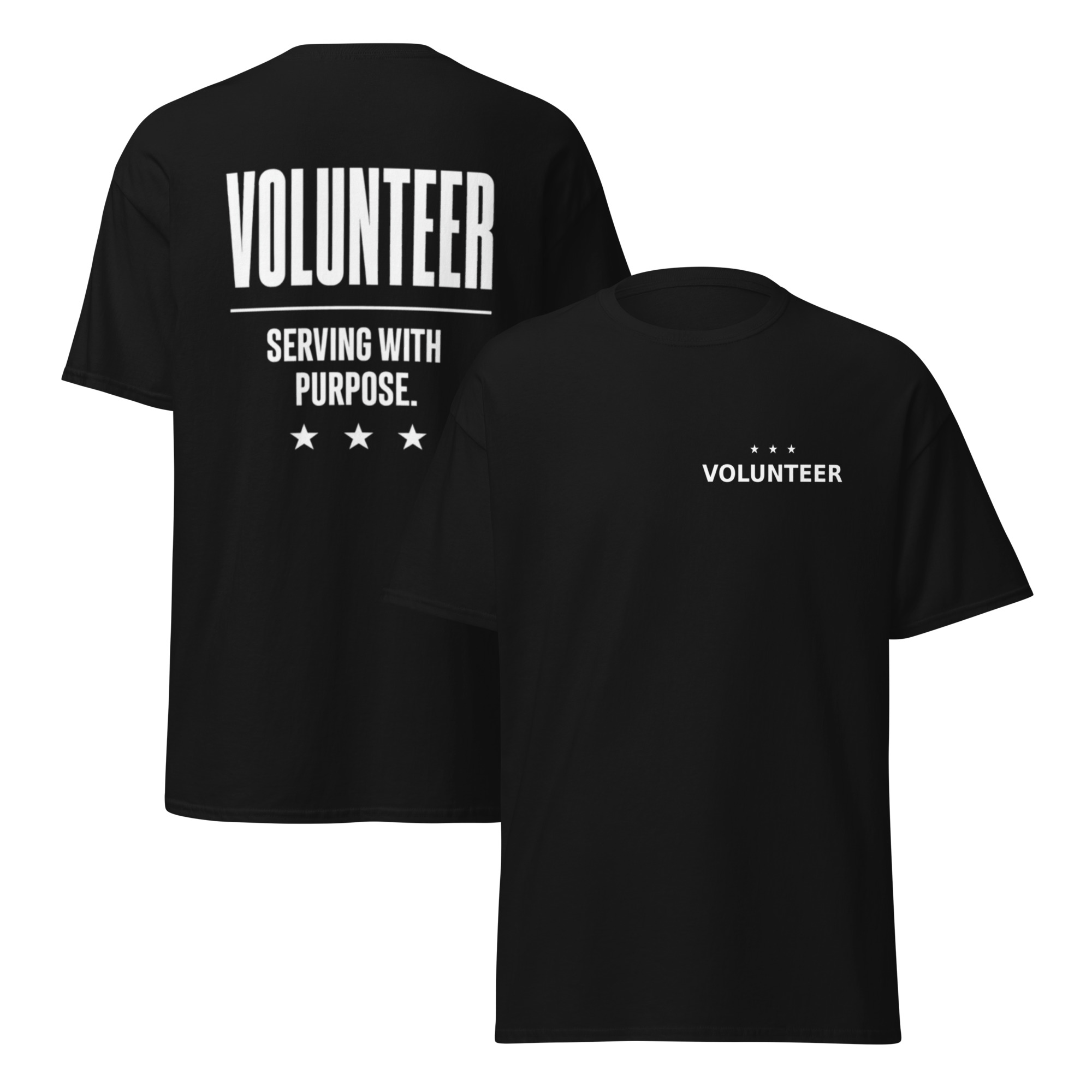Volunteer Shirt — Serving With Purpose | Tune Vox Entertainment - Image 6