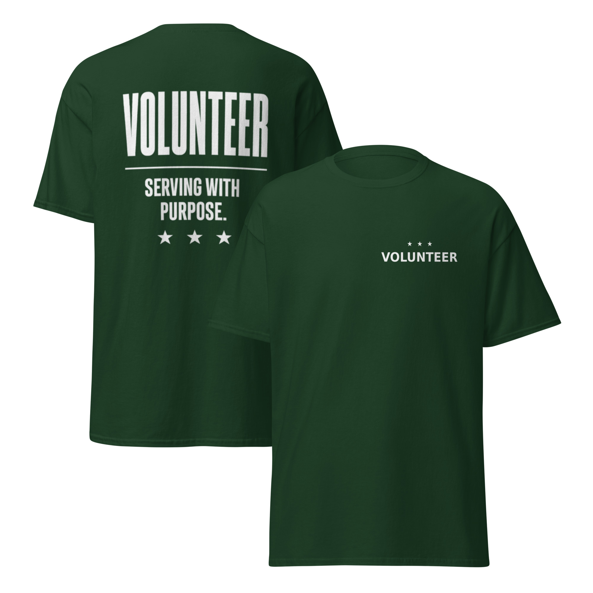 Volunteer Shirt — Serving With Purpose | Tune Vox Entertainment - Image 10
