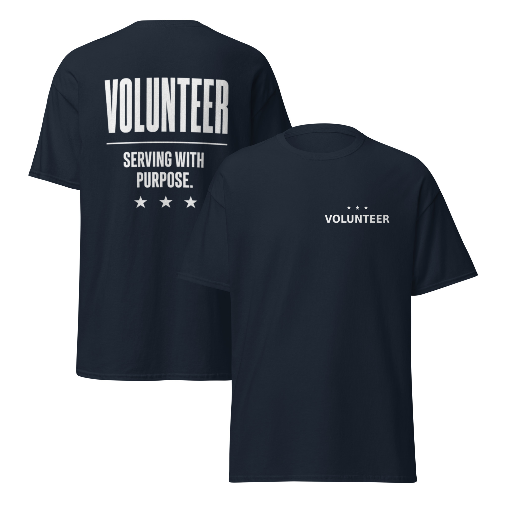 Volunteer Shirt — Serving With Purpose | Tune Vox Entertainment - Image 7