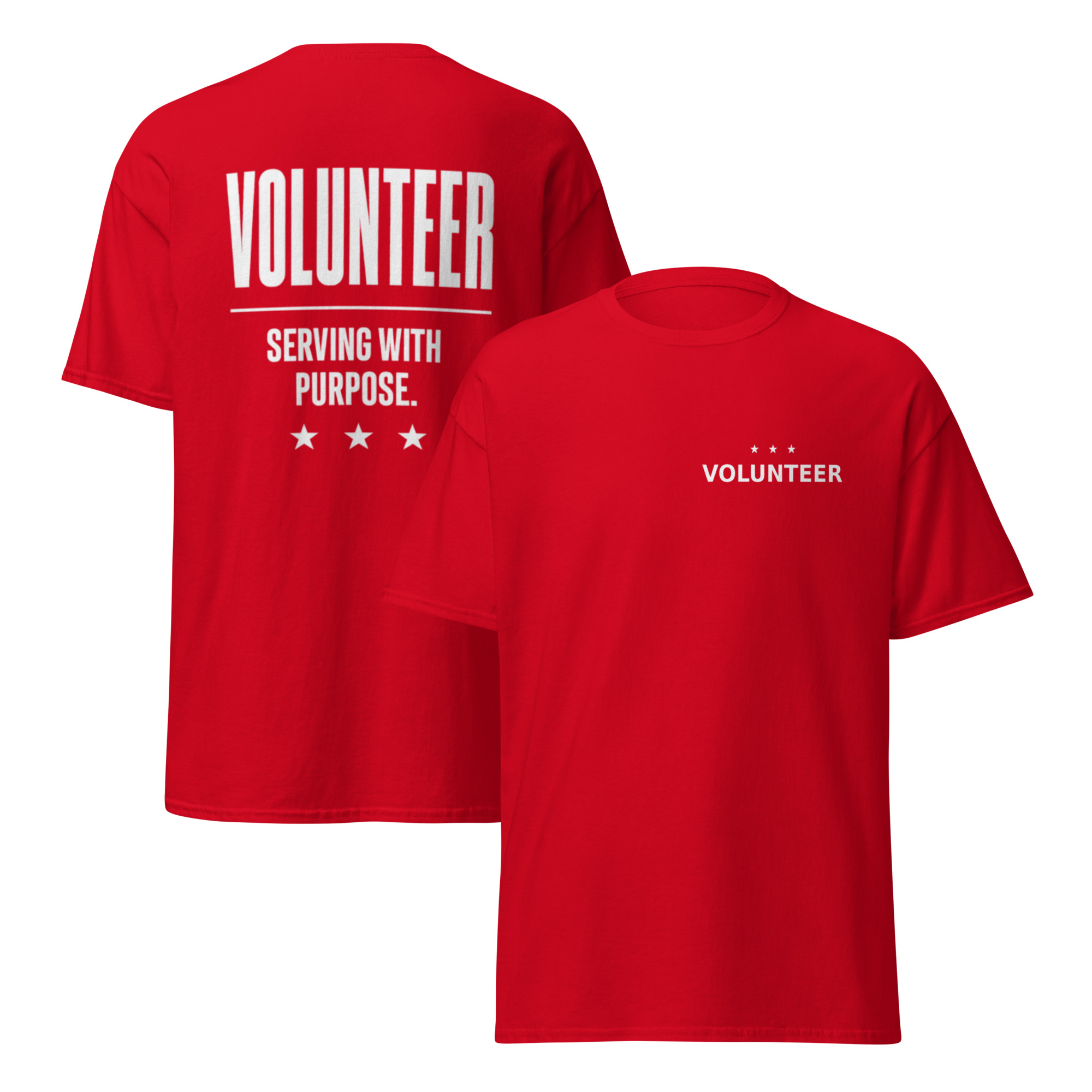 Volunteer Shirt — Serving With Purpose | Tune Vox Entertainment - Image 9