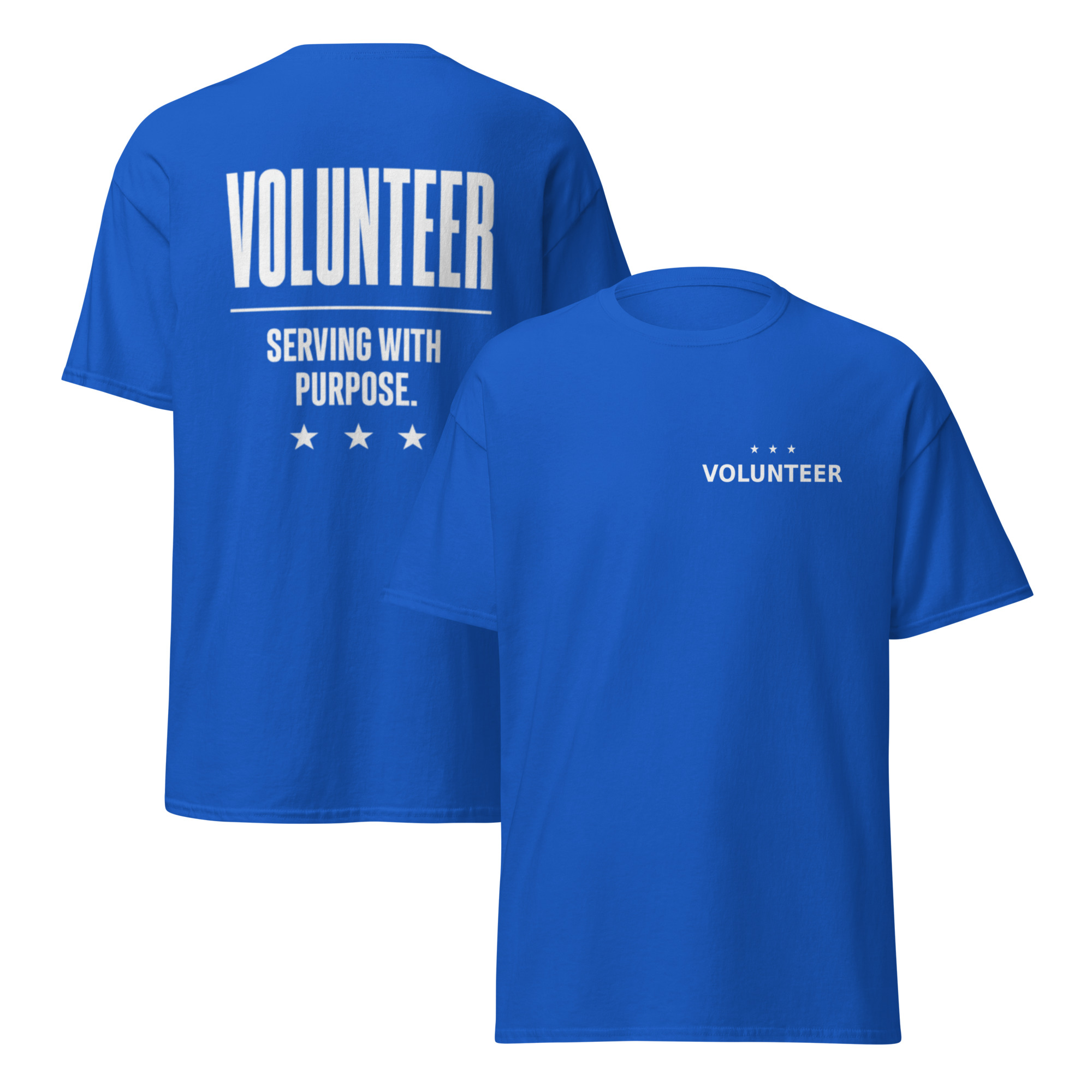 Volunteer Shirt — Serving With Purpose | Tune Vox Entertainment - Image 11